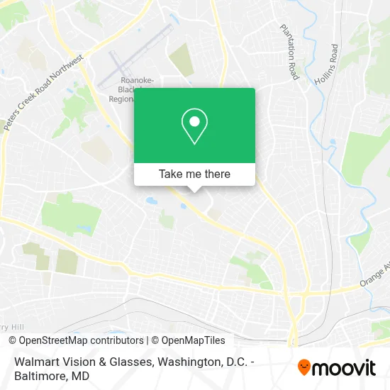 Walmart Vision & Glasses map