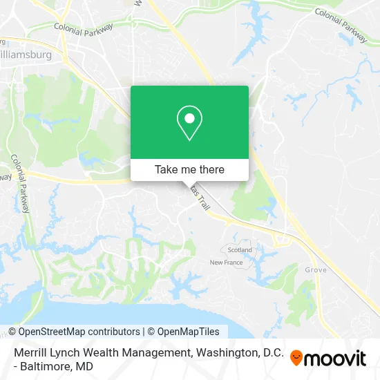 Merrill Lynch Wealth Management map