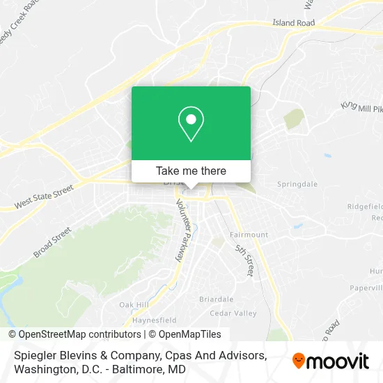 Spiegler Blevins & Company, Cpas And Advisors map
