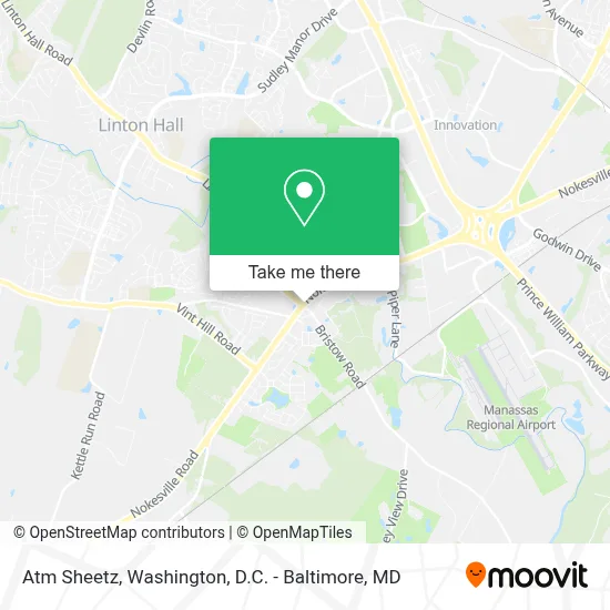 Atm Sheetz map