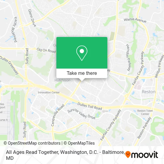 All Ages Read Together map