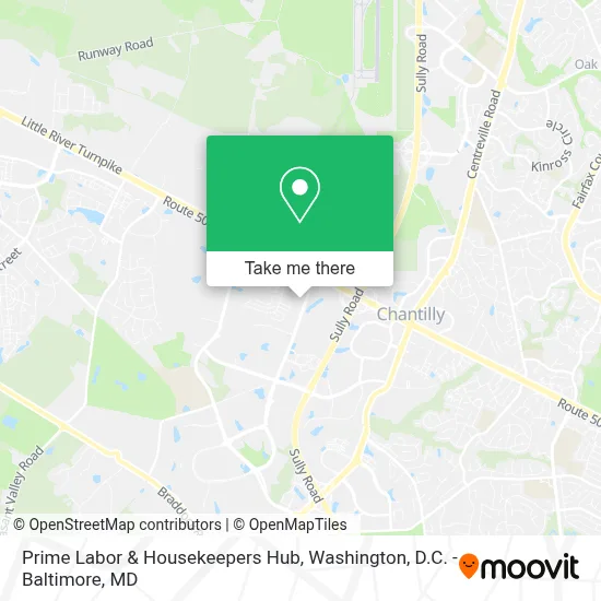 Prime Labor & Housekeepers Hub map