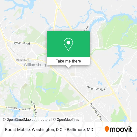 Boost Mobile map