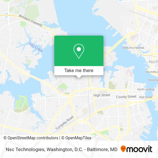 Nsc Technologies map