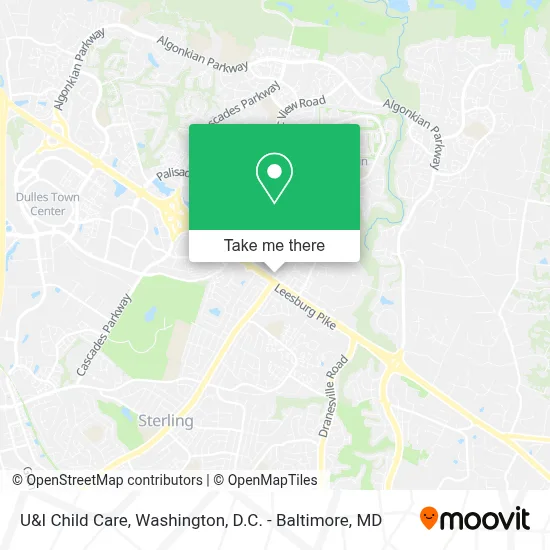 U&I Child Care map