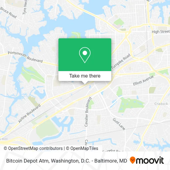 Bitcoin Depot Atm map