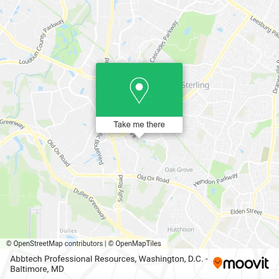 Abbtech Professional Resources map