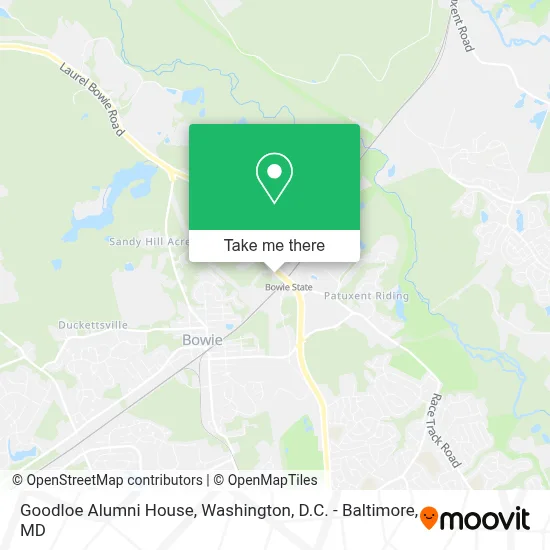 Goodloe Alumni House map