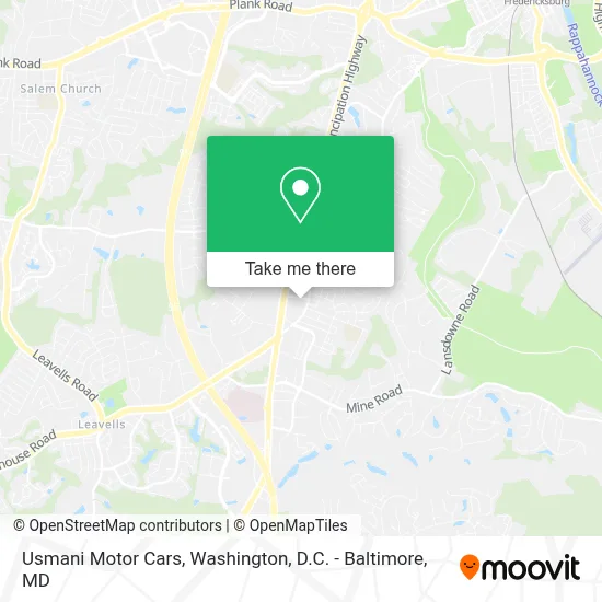 Usmani Motor Cars map