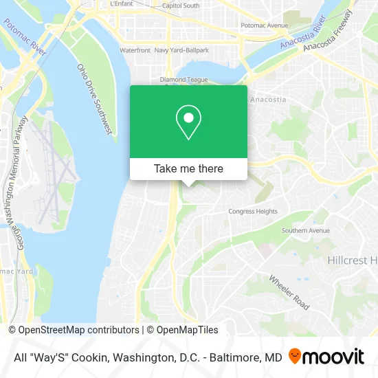 All "Way'S" Cookin map