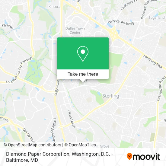 Diamond Paper Corporation map