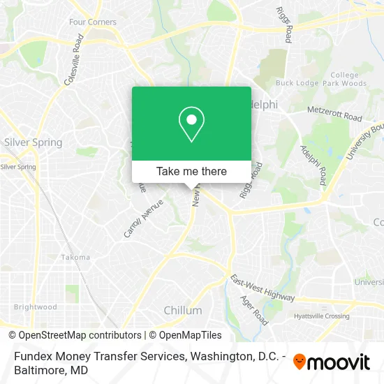Fundex Money Transfer Services map