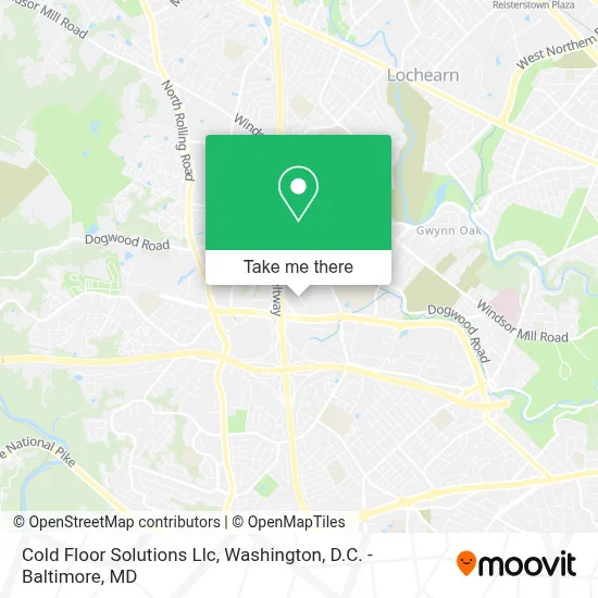 Cold Floor Solutions Llc map