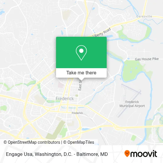 Engage Usa map