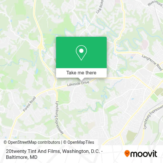 20twenty Tint And Films map
