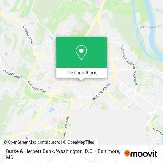 Burke & Herbert Bank map