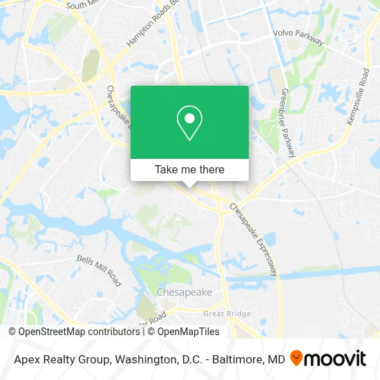 Apex Realty Group map