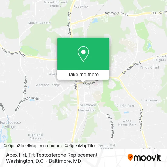 Apex Hrt, Trt Testosterone Replacement map