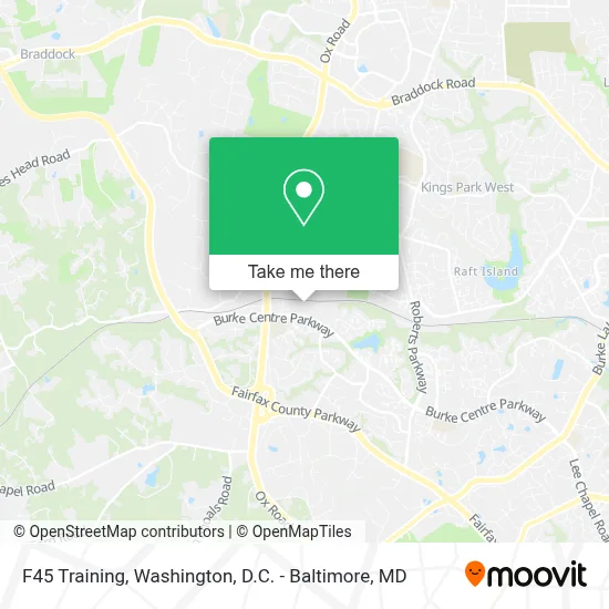 F45 Training map