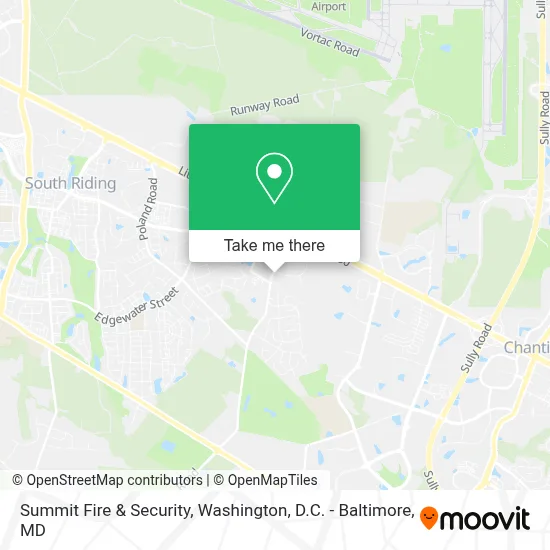 Summit Fire & Security map
