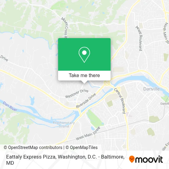 Eattaly Express Pizza map