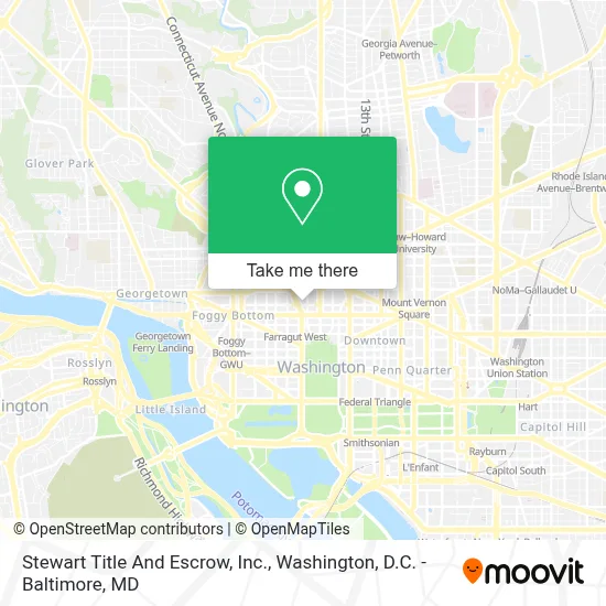 Stewart Title And Escrow, Inc. map