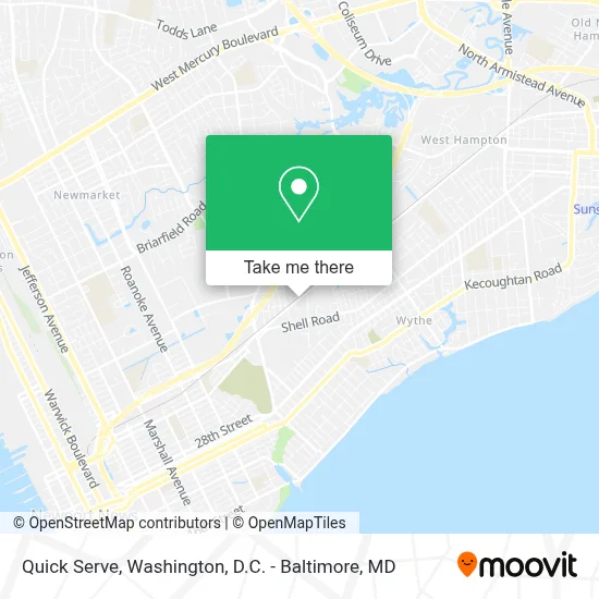 Quick Serve map