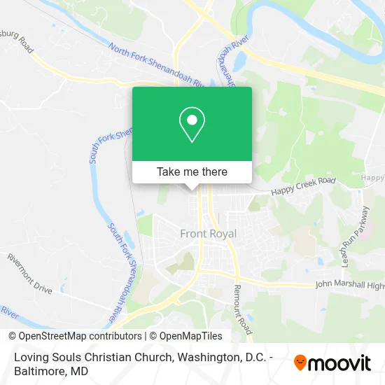 Loving Souls Christian Church map