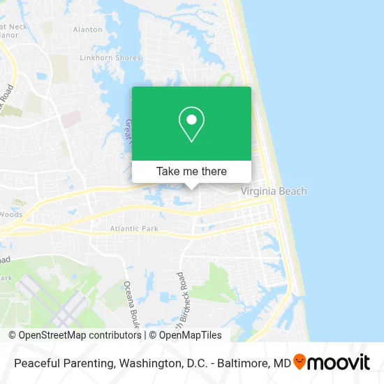 Peaceful Parenting map