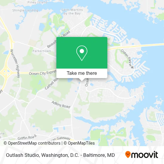 Outlash Studio map