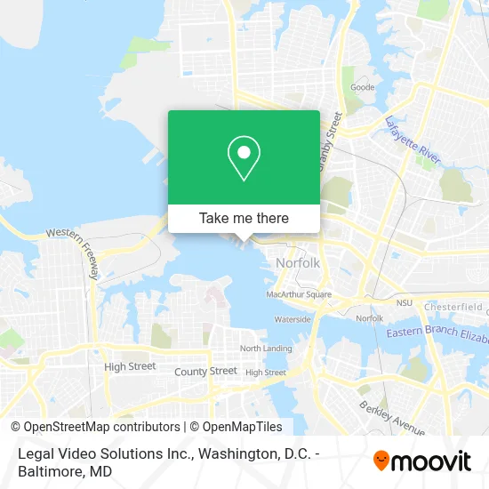 Legal Video Solutions Inc. map