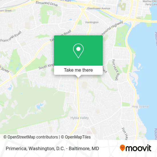 Primerica map