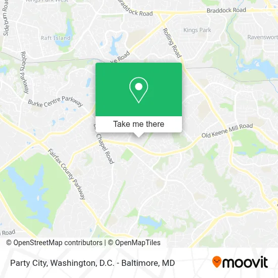 Party City map