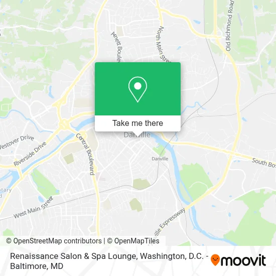 Renaissance Salon & Spa Lounge map