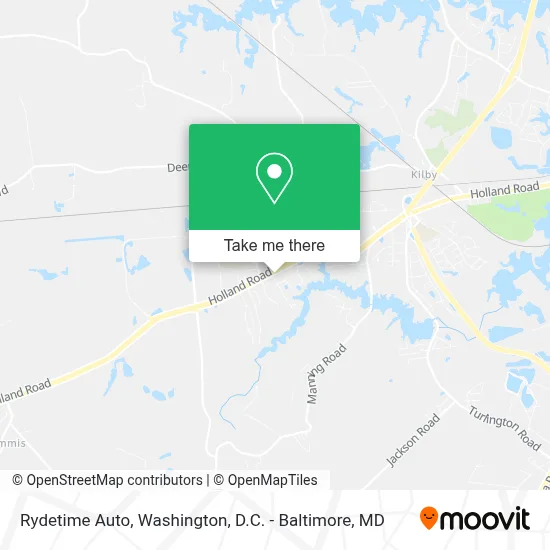 Rydetime Auto map