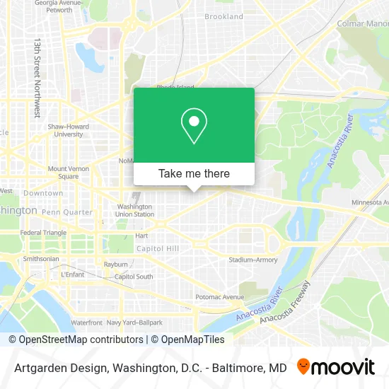 Artgarden Design map
