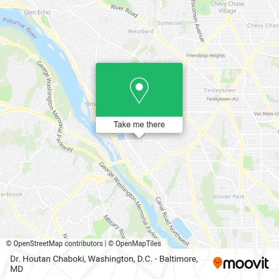 Dr. Houtan Chaboki map
