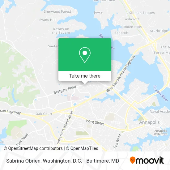 Sabrina Obrien map