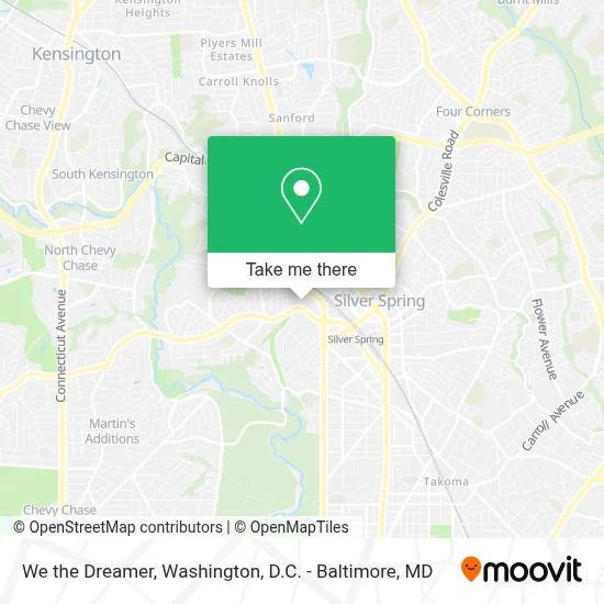 We the Dreamer map