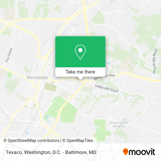 Texaco map