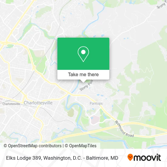 Elks Lodge 389 map