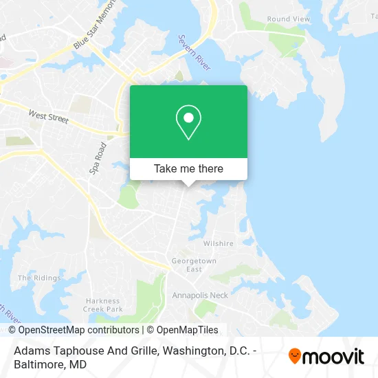 Adams Taphouse And Grille map