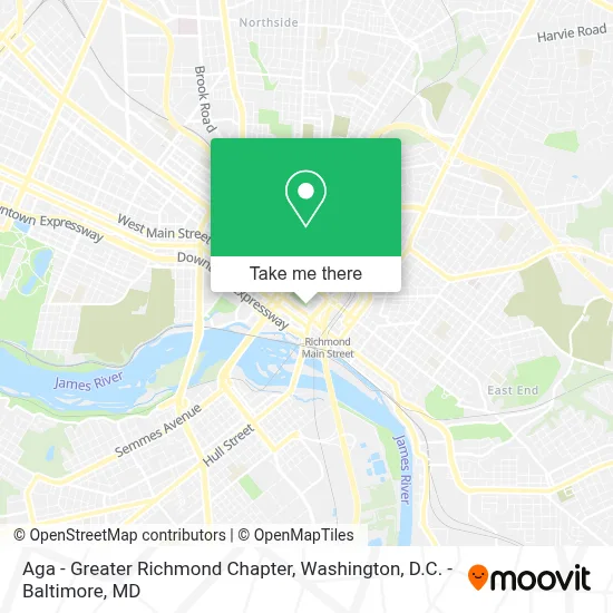 Aga - Greater Richmond Chapter map