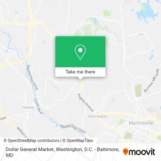Dollar General Market map