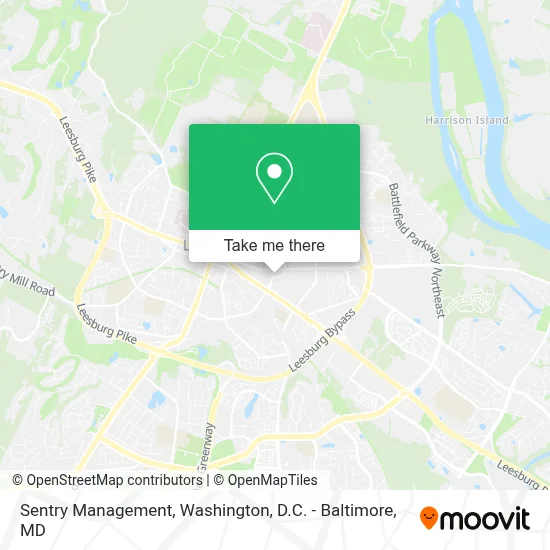 Sentry Management map