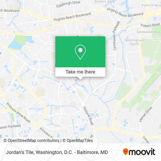 Jordan's Tile map