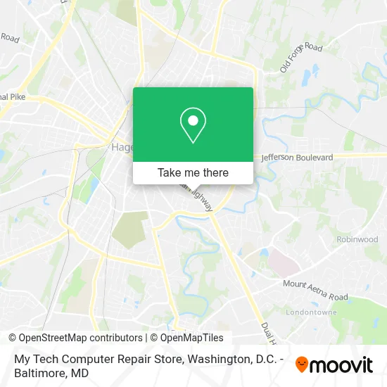 My Tech Computer Repair Store map