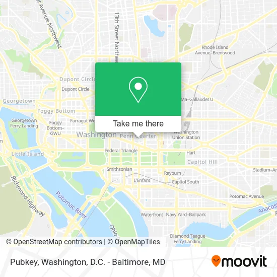 Pubkey map