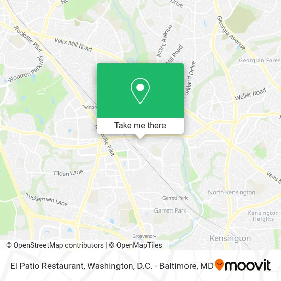 El Patio Restaurant map
