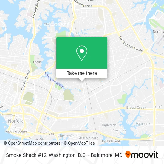 Smoke Shack #12 map